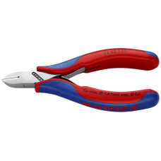 Elektroniker-Seitenschneider KNIPEX runder Kopf und Facette 115mm