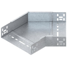 Bogen 45° Niedax für KR 60x202mm mit ungelochten Seitenholmen Stahl feuerverzinkt