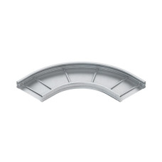 Bogen 90° 400x105mm sendzimir verzinkt für Weitspannkabelbahn - 1 Stück