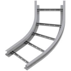Bogen Lanz 45° für Weitspann-Multibahn 600x60mm ZMA