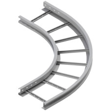 Bogen Lanz 90° für Weitspann-Multibahn 400x60mm ZMA