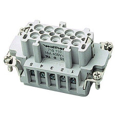 Buchseeinsatz B10 0.5-2.5mm² 20-14AWG mit Drahtschutz 1-10 Buchseeinsatz B10 0.5-2.5mm² 20-14AWG mit Drahtschutz 1-10
