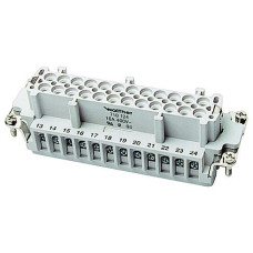 Buchseeinsatz B24 0.5-2.5mm² 20-14AWG Drahtschutz 1-24 Buchseeinsatz B24 0.5-2.5mm² 20-14AWG Drahtschutz 1-24