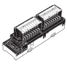 CompoNet IP20 Ausgangs-Baugruppe 16 x 24VDC/0.5A Transistorgänge PNP 3- Draht