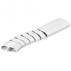 Flexkanal mdm ausgezogen 1m weiss