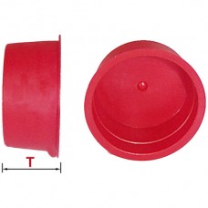 Endkappe PE zu Kabelschutzrohr 75mm rot