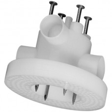 Lampendübel HSB Basic Ø 95mm weiss mit Nägel