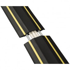 Aufbodenkanal Steffen D-Line 1,8m×83mm schwarz
