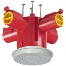 Lampendübel MT Crallo-Star rot Ø45xH85 mit Montagering Grösse 2
