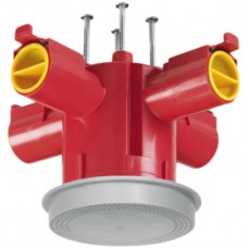 Lampendübel MT Crallo-Star rot Ø60xH85mm 2xM20/M25