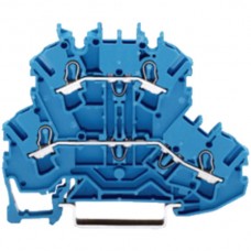 Doppelstockklemme TopJob-S 2,5 N/N blau Serie 2002