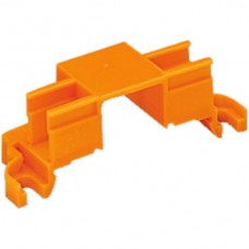 Befestigungsadapter für 4 Micro- Klemmen orange 10 Stück