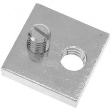 Gewindeplättchen M6 AZ 1.6A mit Arretierschraube