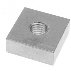 Gewindeplättchen M10 25x25mm AZ 5.10 Aluminium