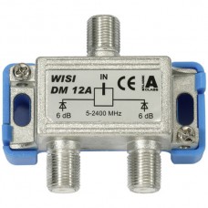 Verteiler SAT 2-fach DM12A DC 5-2400MHz