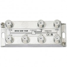 Verteiler SAT 6-fach DM16B DC 5-2400MHz