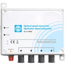 Quad Abschlusseinheit Wisi mit DVB-T+FM, FC/PC
