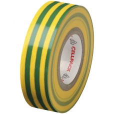 PVC-Band Nr.128 15mmx10m gelb/ grün
