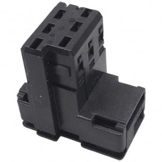 Stecker T+T 89 6/4 schwarz