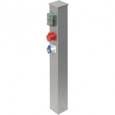 Anschluss-Säule Haba Jumbo Alu 100x100mm Höhe 1m