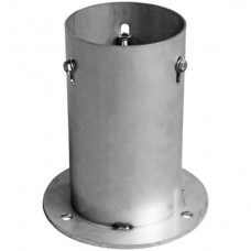 Montagesockel Haba Rondo inox für Aussenmontage Boden Ø115mm
