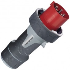 Stecker CEE Powertop-Xtra 125A 5P 6h 400V IP67 Kontakte vernickelt