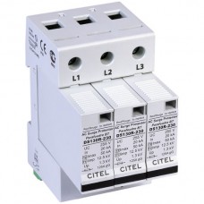 Blitzstrom/Überspannungschutz 3L 230V mit Fernsignal DS130S-Typ 1+2