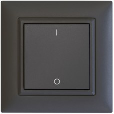 AP-RF-Taster ALADIN enocean EDUE, 1-fach, dunkelgrau, I/0
