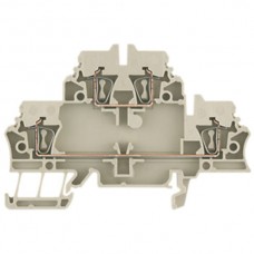 Mehrstock-Reihenklemme Weidmüller ZDK 2.5 Zugfeder 2.5mm² 2 Etagen beige