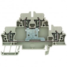 Mehrstock-Reihenklemme Weidmüller ZDK 2.5V Zugfeder 2.5mm² 2 Etagen beige
