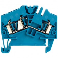 Reihenklemme 2,5mm2 blau ZDU 2.5-2/3 AN Blau Weidmüller