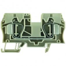 Durchgangs-Reihenklemme Weidmüller ZDU 10 Zugfeder 10mm² TS35 beige