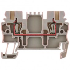 Reihenklemme ZDU 1,5mm2 beige Weidmüller