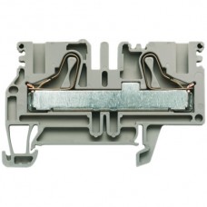 Durchgangs-Reihenklemme Weidmüller PDU PUSH IN 10mm² TS35 beige