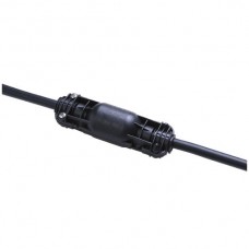 Kabelmuffe MH für Kabel 3×2,5mm² Ø 6,5-12mm, schwarz, IP68