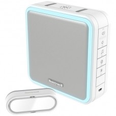 Funk-Gong Honeywell 200m, weiss mit Klingeltaster Lichtring