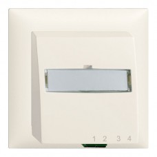FTTH UP-Dose 1xLC APC duplex weiss EDIZIOdue FTTH UP-Dose 1xLC APC duplex weiss EDIZIOdue