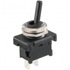 EB-Kippschalter 1L 6A 250V schwarz