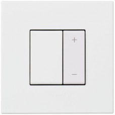 UP-Tastdimmer,R,L,40-600W/VA Arteor 2 Leiter weiss 92x92mm