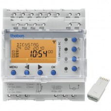 REG-Schaltuhr digital TH TR644 top2RC230VAC 4-Kanal /Jahr/Astro