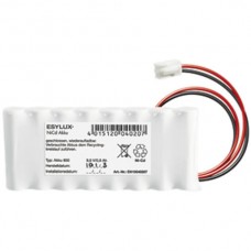 Esylux Akku NiCd 800, 9.6V/800 mAh, 115x55x15mm