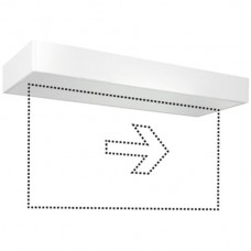 Notleuchte Esylux SLX 32 LEDi Display 24-230V, weiss