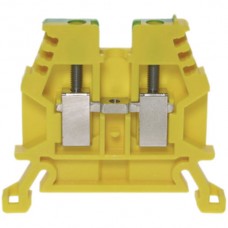Reihenklemme Woertz 2,5mm2 grün/gelb
