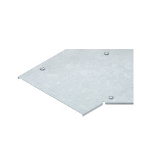 Deckel Niedax 600mm mit Drehriegel für Bogen 45° bandverzinkt