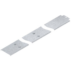 Deckel Niedax für Verteilerrinne 100x3000mm t=0,75 mm mit Drehriegel feuerverzinkt - Länge 3m