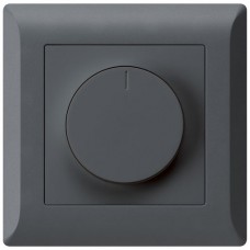 UP-Drehdimmer R,L,C 40-500VA kallysto.line 92x92mm anthrazit,C UP-Drehdimmer R,L,C 40-500VA kallysto.line 92x92mm anthrazit,C
