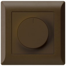 UP-Drehdimmer R,L,C 40-500VA kallysto.line 92x92mm braun,C UP-Drehdimmer R,L,C 40-500VA kallysto.line 92x92mm braun,C