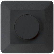 UP-Drehdimmer R,L,C 40-500VA kallysto.trend 94x94mm schwarz,C