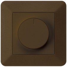UP-Drehdimmer R,L,C 40-500VA kallysto.trend 94x94mm braun,C