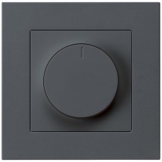 UP-Drehdimmer R,L,C 40-500VA kallysto.pro 94x94mm anthrazit,C UP-Drehdimmer R,L,C 40-500VA kallysto.pro 94x94mm anthrazit,C